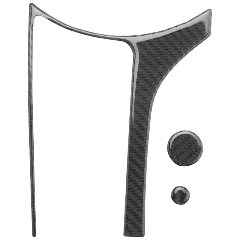 

Для Mazda MX-5 родстер Miata центральная консоль Мультимедийные кнопки наклейка крышка 2016 + MX5 ND углеродное волокно интерьер