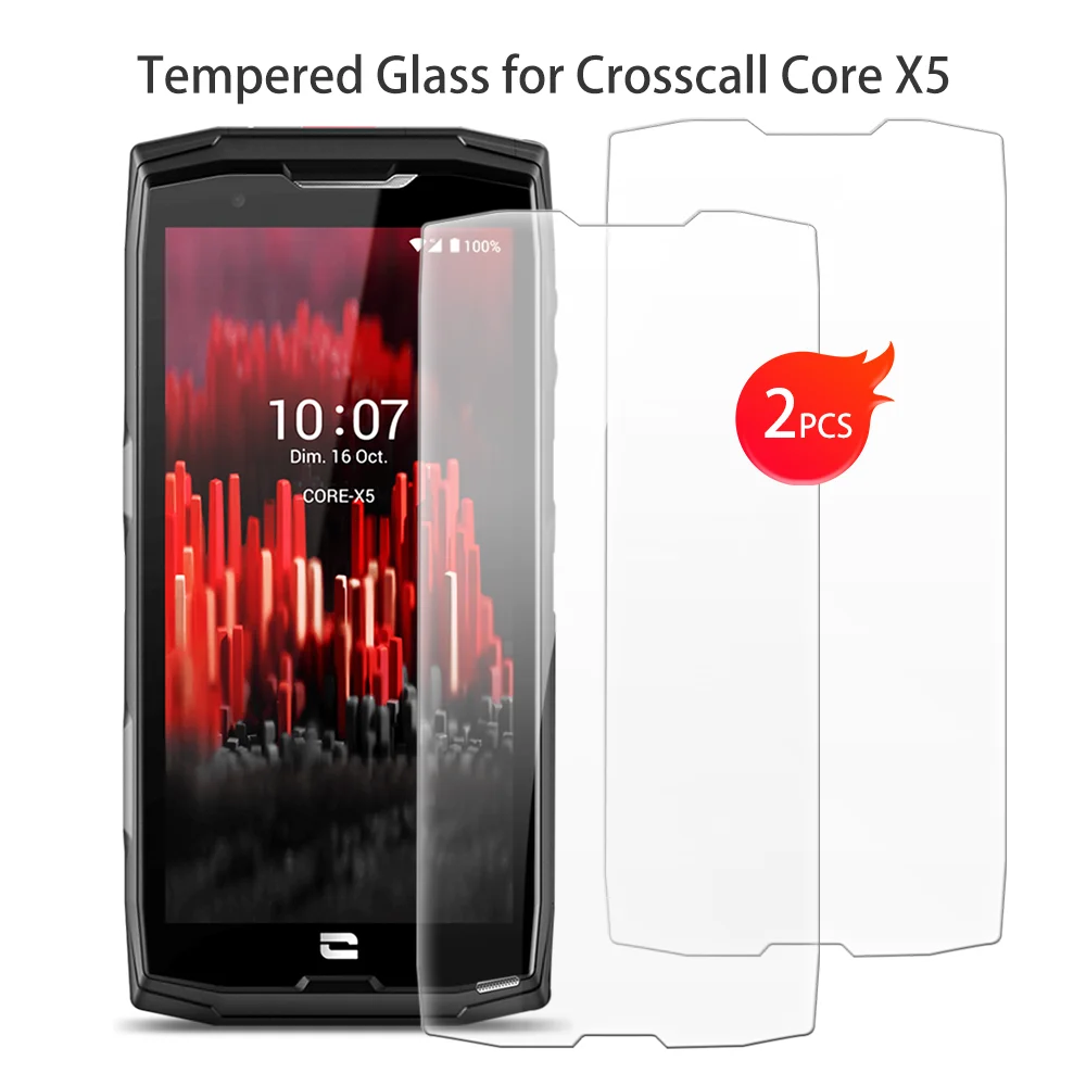 

Защитное закаленное стекло для смартфона Crosscall Core-X5