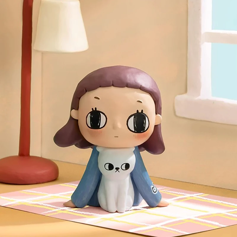 Подлинная Popmart Nyota Fluffy Life Series слепая коробка Kawaii аниме загадочная коробка-сюрприз