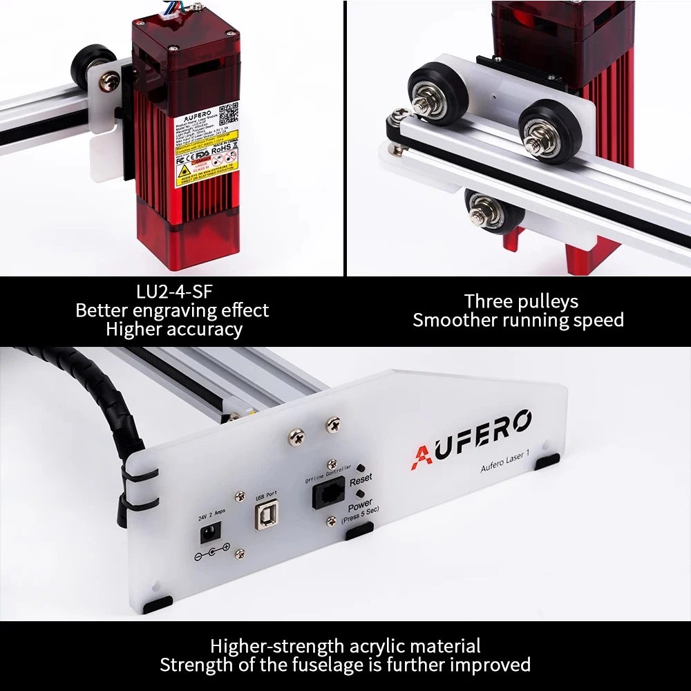 Fast Delivery Wood Plastic Mobile Phone Shell Aufero Laser Engraver Diode Engraving Machines YRR 2.0 Router Rotary Axis - купить по