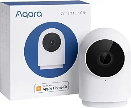 CCTV camera aqara hub G2H White (G2H) hidden device round space field view clear house smart gadget fixation blogger shooting stabilizer baby mini