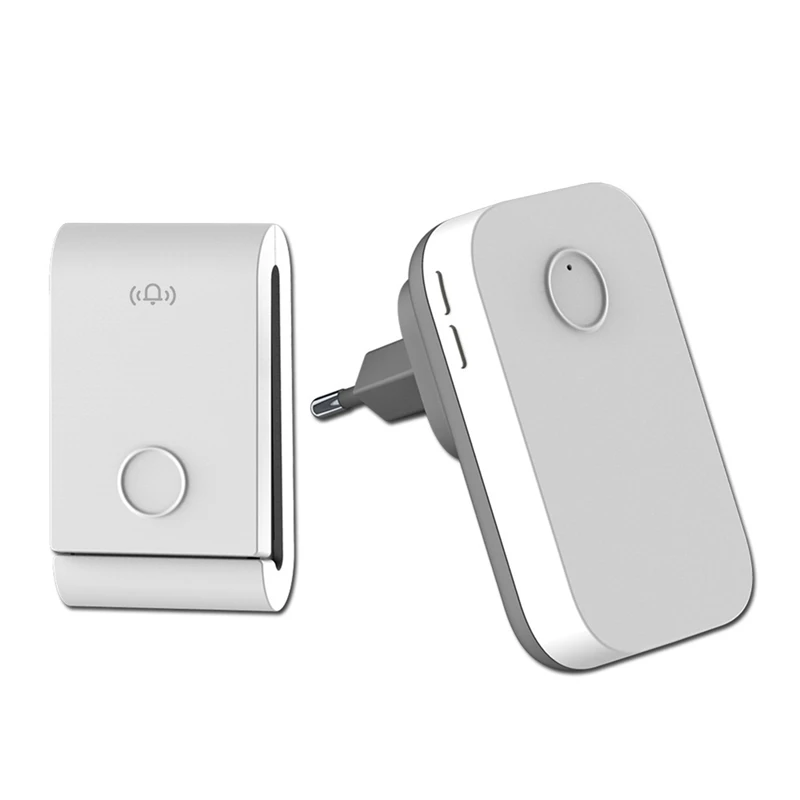 Автономный беспроводной дверной звонок 433 МГц 38 мелодий звонка Звонок Dingdong для