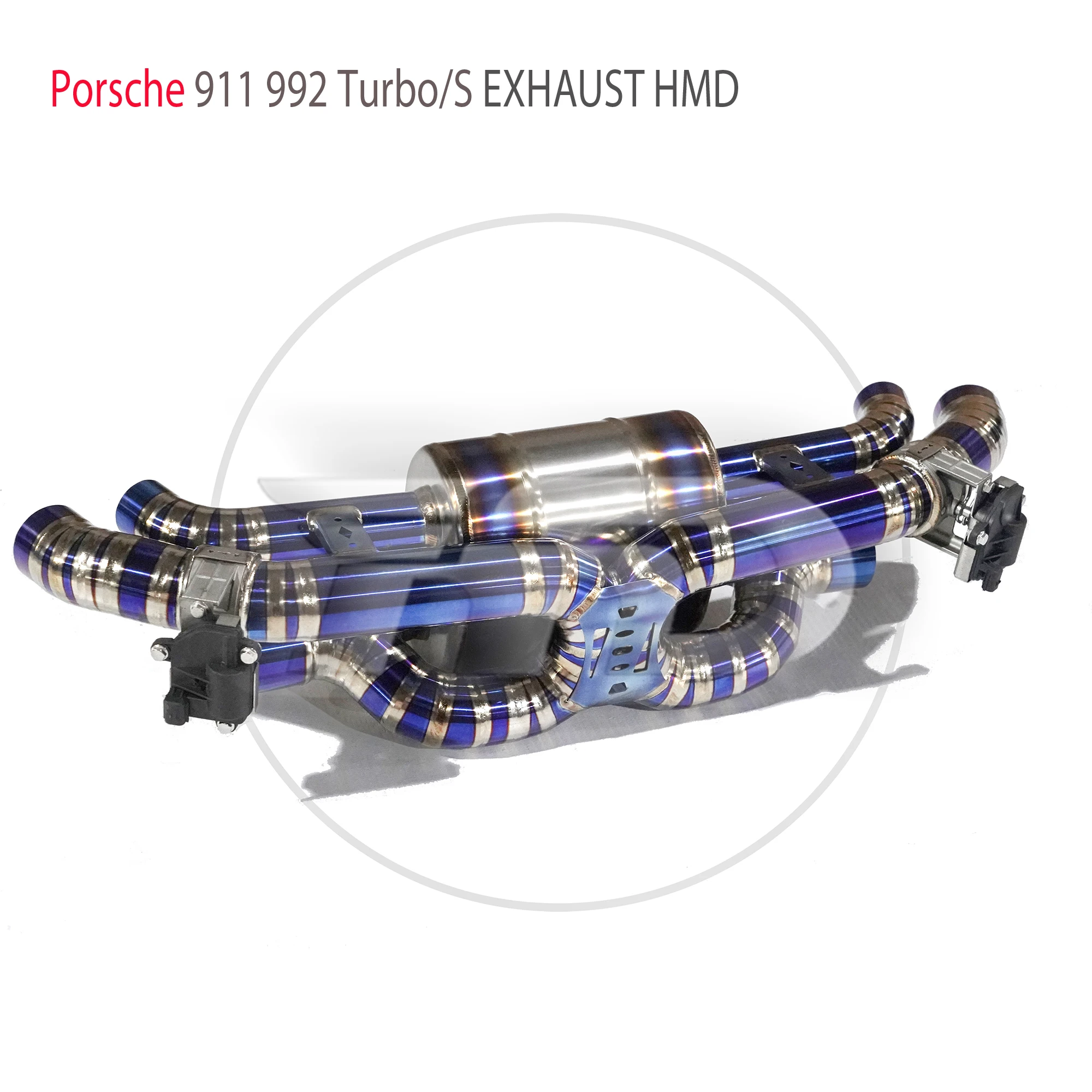

HMD Titanium Exhaust System Performance Valve Catback For Porsche 911 992 Turbo S 2020+ Muffler For Cars
