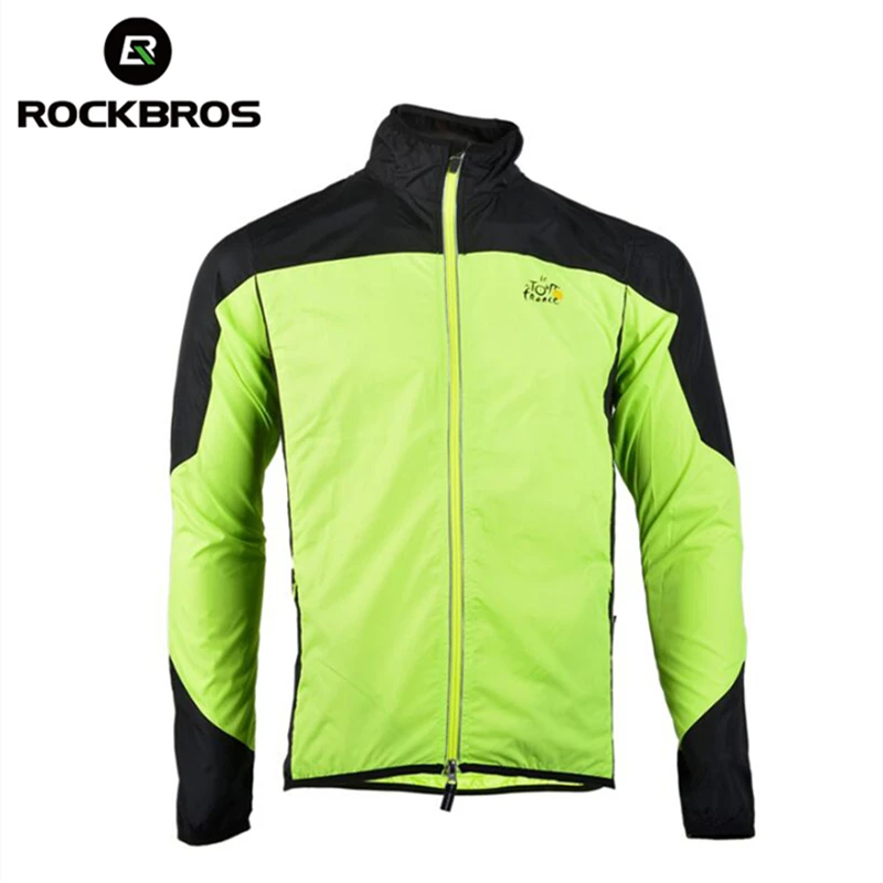 ROCKBROS велосипедный жилет ветрозащитный дышащая светоотражающая куртка из