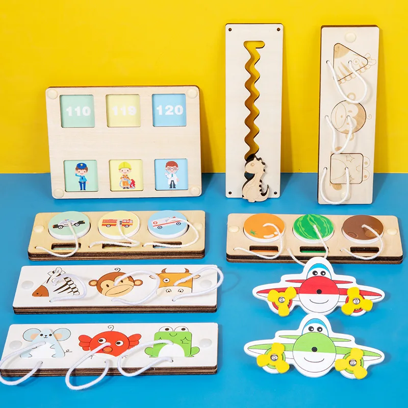 

Children Busy Board DIY Parts Activity Board Components Wooden Montessori Baby Sensory Toys Educational Busyboard Accessories