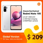 Смартфон Xiaomi Redmi Note 10S, 64 ГБ128 ГБ, 6,43 дюйма, 5000 мАч, 33 Вт