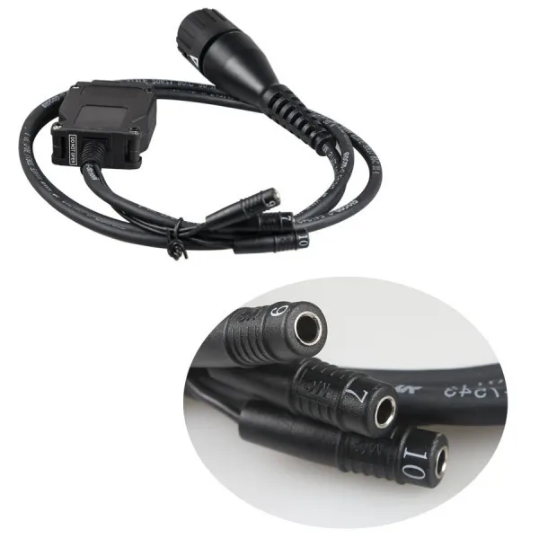 

High Quality A+ 10pin Icom D Cable For BMW Icom-D New Vehicle Motorcycles Motobikes Diagnostic Cable with PCB till 2016
