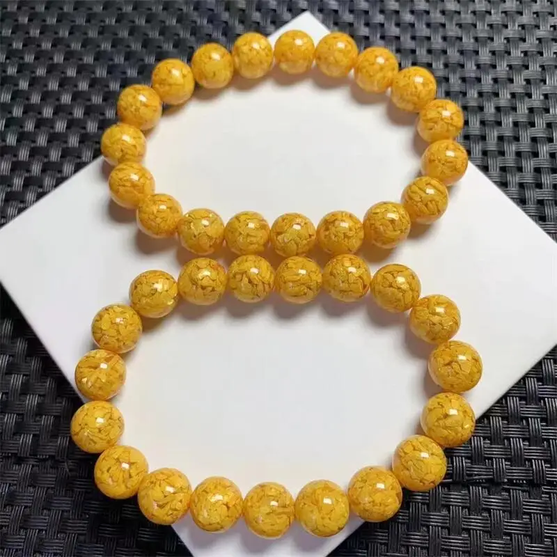 Натуральный кварцевый браслет Realgar исцеляющий фэншуй ювелирные изделия ручной