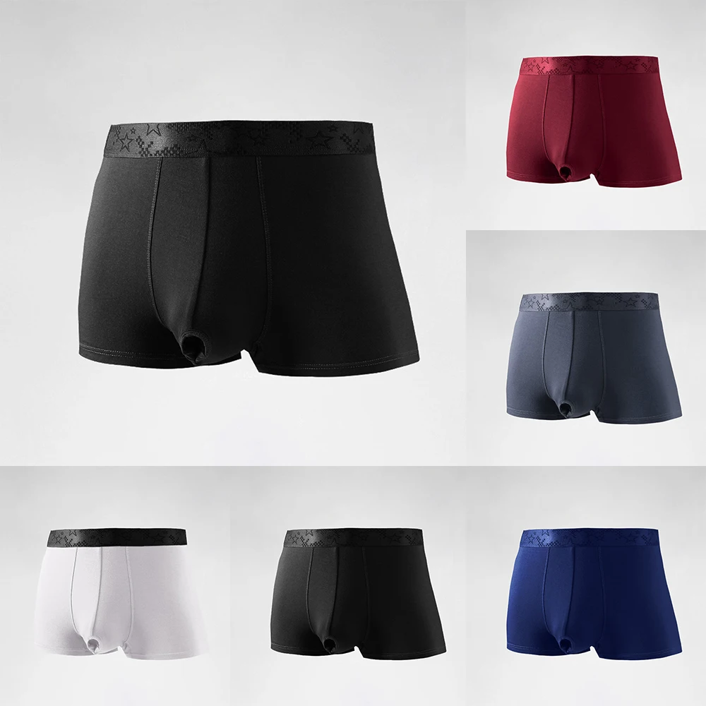 

Men's Panties Comfortable Breathable Seamless Ice Silk Underwear Ultra-Thin Underpant Cotton Panties Shorts U Convex Pouch Brief