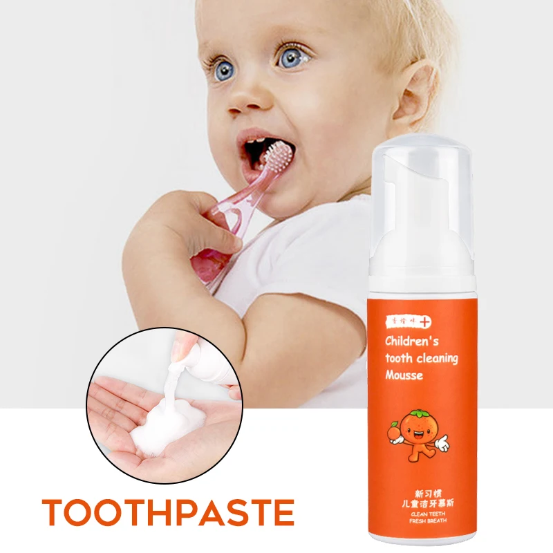 

Teeth Cleaning Foaming Toothpaste Deeply Cleaning Stain Removal Oral Care Tool Deeply Cleaning For Kids Children gass