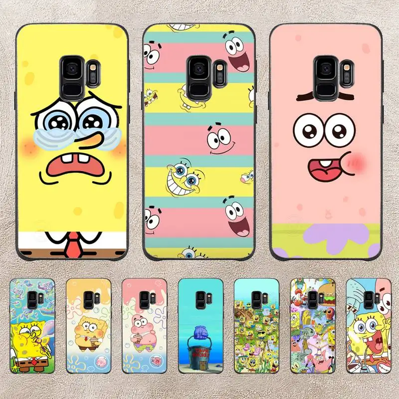 

Spongebob Patrick Star Phone Case For Samsung Galaxy S6 S7 Edge Plus S9 S20Plus S20ULTRA S10lite S225G S10 Note20ultra Case