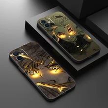 Demon Slayer Phone Case For Funda iPhone 13 12 11 Pro Max Mini X XR XS Max 6 6s 7 8 Plus Celular Etui Carcasa Liquid Silicon