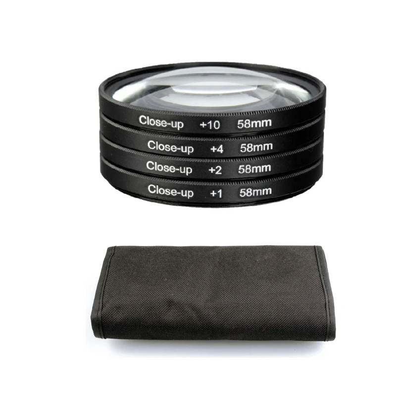 

Профессиональный Макросъемка + 1 + 2 + 4 & + 10 Макросъемка с сумкой-органайзером