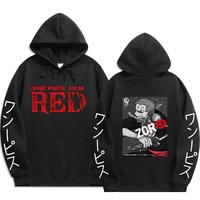 anime hoodie luffy oversize hooded sweatshirts hoodie casual roronoa zoro hoodie film red shanks uta anime cool hoodie