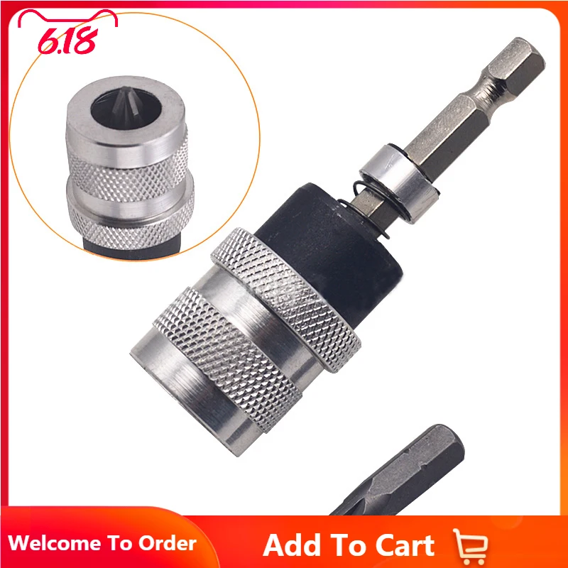 

70mm Quick Release Magnetic Batch Extension Rod Electric Screwdriver Extension Accessories With PH2 Screwdriver Bit