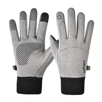 touch screen unisex winter gloves warm connection button gloves thermal windproof waterproof sports plus fleece gloves mittens