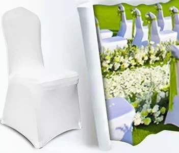 

50PCS / 100PCS Wedding Chair Cover White Spandex Vhair Vover Sofa Cover for Banquet, Conference, Party, Wedding Chair Cover