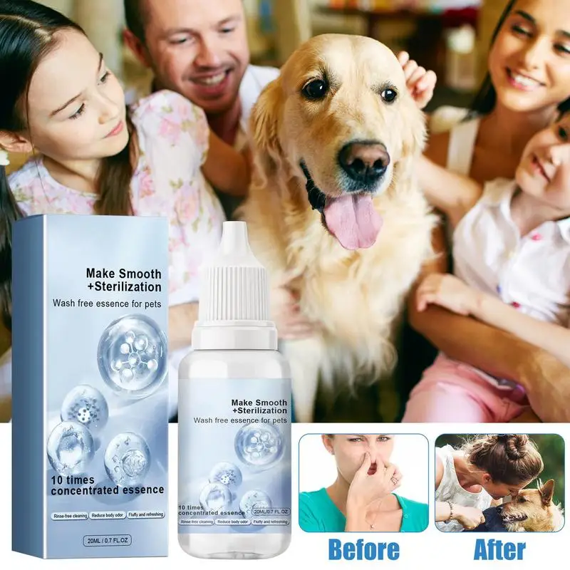 Шампунь для сухой чистки собак кошек щенков 20 мл