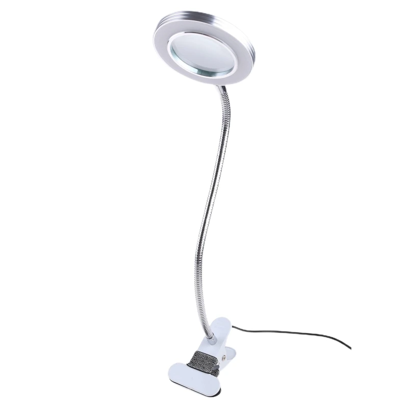 

Magnifying Glass with Light 8X LED Magnifying Lamp Clip 360°Flexible Magnifier