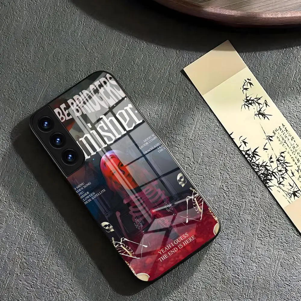 Чехол для телефона Punisher Phoebe Bridgers Samsung Glass S25 24 23 A54 S21 S22 Ultra A 42 32 52 51 Note S10 E Plus S20 FE Pro A1