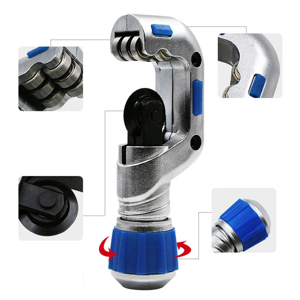 

1pc Pipe Cutter 4-32mm Copper Aluminum Stainless Steel PVC Tube Tubing Cutter Shear Hobbing Circular Blade Pipe Cutter Hand Tool