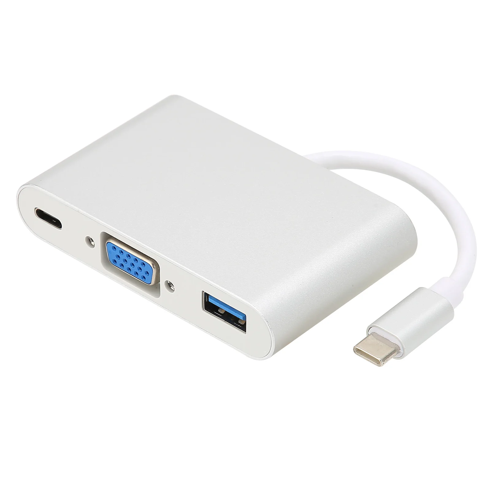 Адаптер из алюминиевого сплава 3 в 1 для клавиатуры мыши U Disk