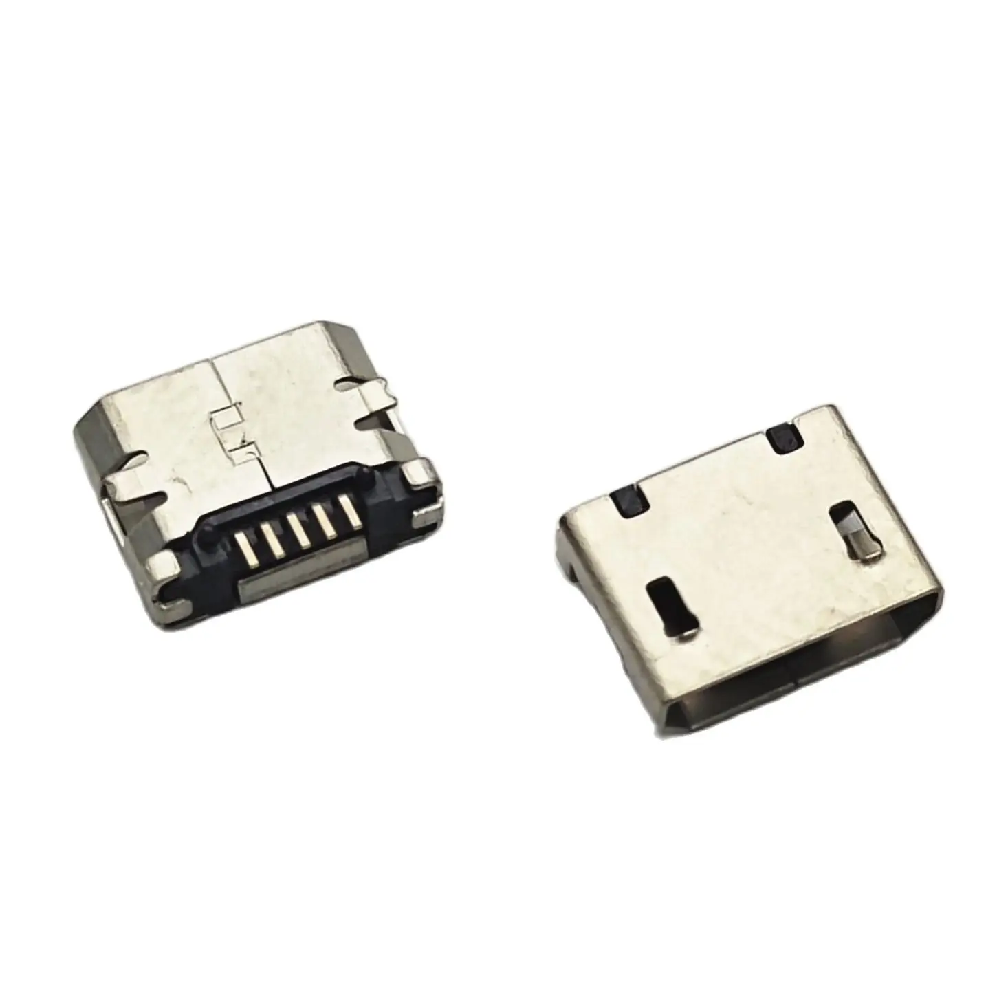 Разъем Micro USB 50 шт. гнездо поверхностного монтажа без боковой с плоским горлом