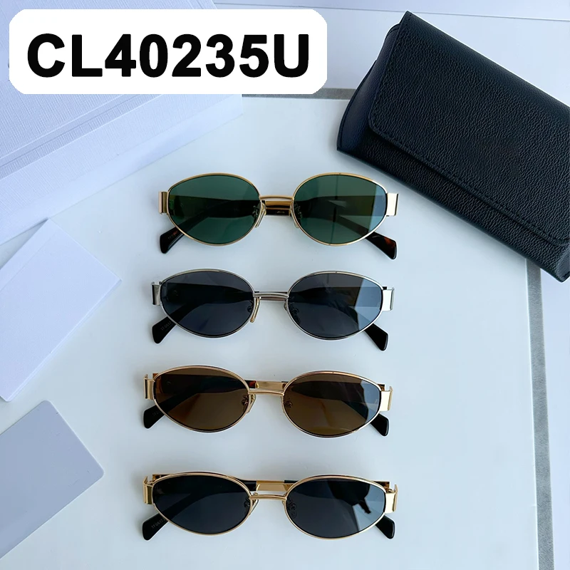 

CL40235U GENTLE Y2K Women's Sunglasses For Man Glasses Vintage Luxury Brand Goods Designer Summer Uv400 Trendy Monst Korean 2023