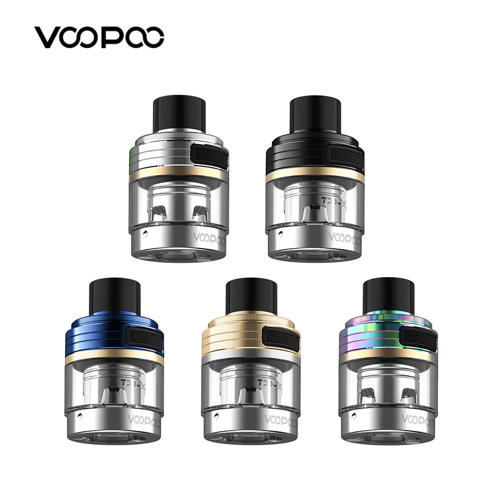 

1pc/pack Original VOOPOO TPP X Empty Pod Cartridge 5.5ml fit 0.15ohm (TPP-DM1) /0.3ohm(TPP-DM4) Coil Electronic Cigarette Tank