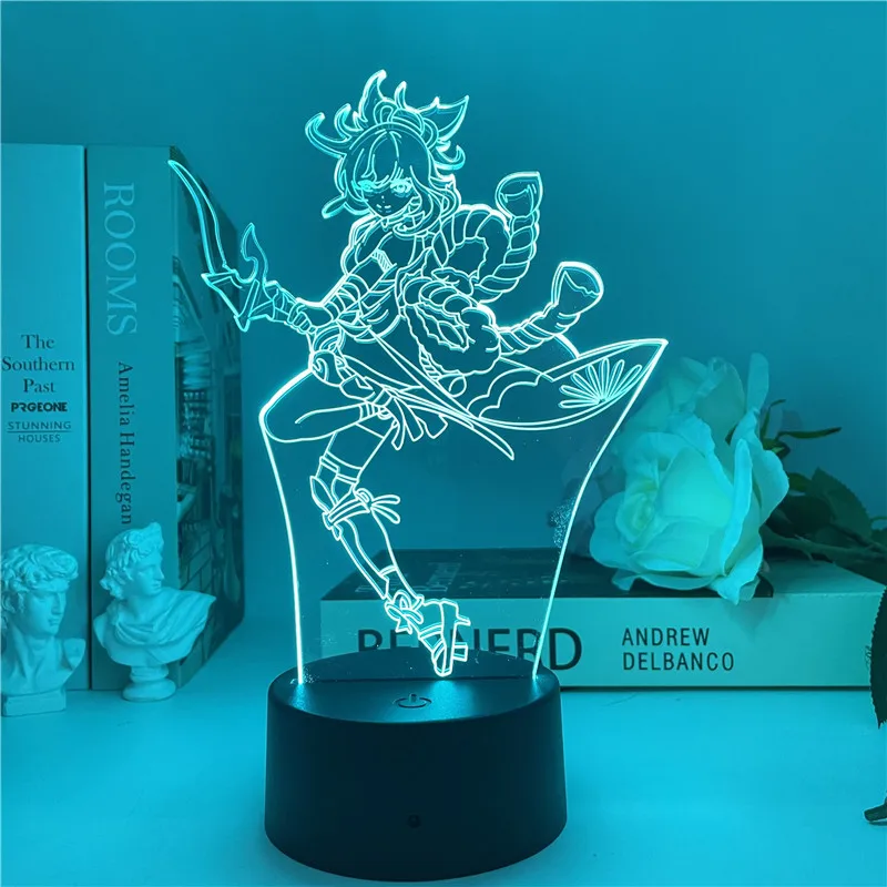 

Impact Yoimiya night light 3D USB interface bedroom bedside decoration lamp children's toy birthday gift