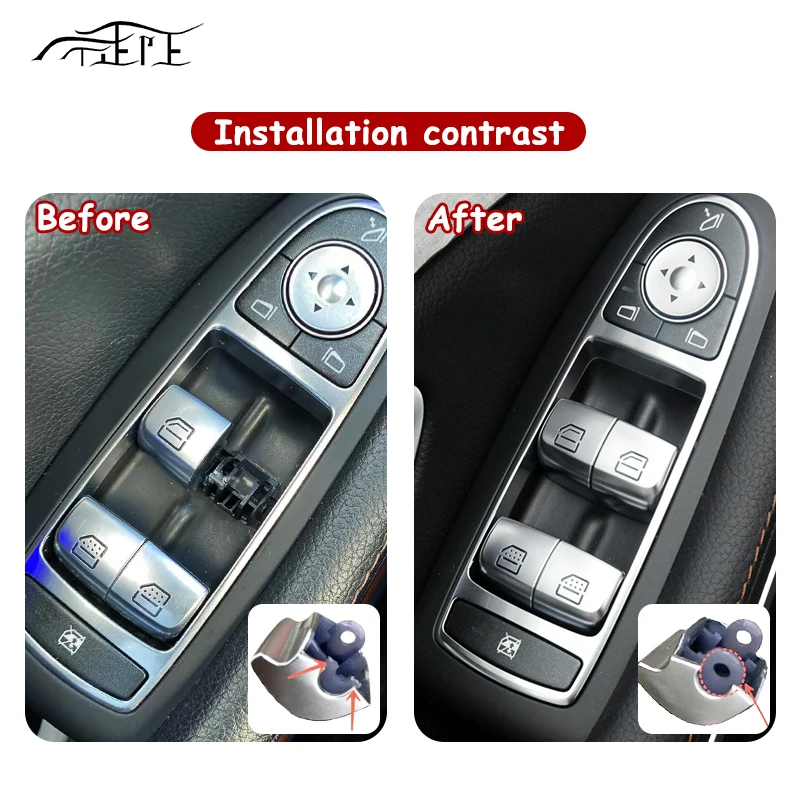 Для Mercedes Benz W222 S Class 2014-2020 переключатель окна автомобиля кнопка управления