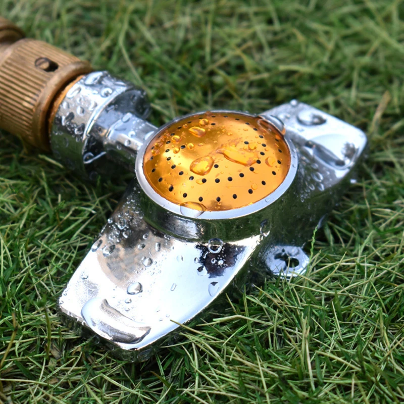 

Sprinkler Strong Automatic Multiple Holes Metal Sprinkler Practical Widely Use Irrigate Sprinkler