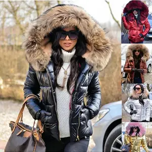 Women's cotton-padded down jacket short parkas women's thick warm outwear jacket 2022 autumn and win in Pakistan