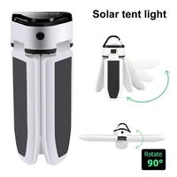 camping lantern led solar light rechargeable power bank powerful outdoor lighting portable flashlight emergency lamp