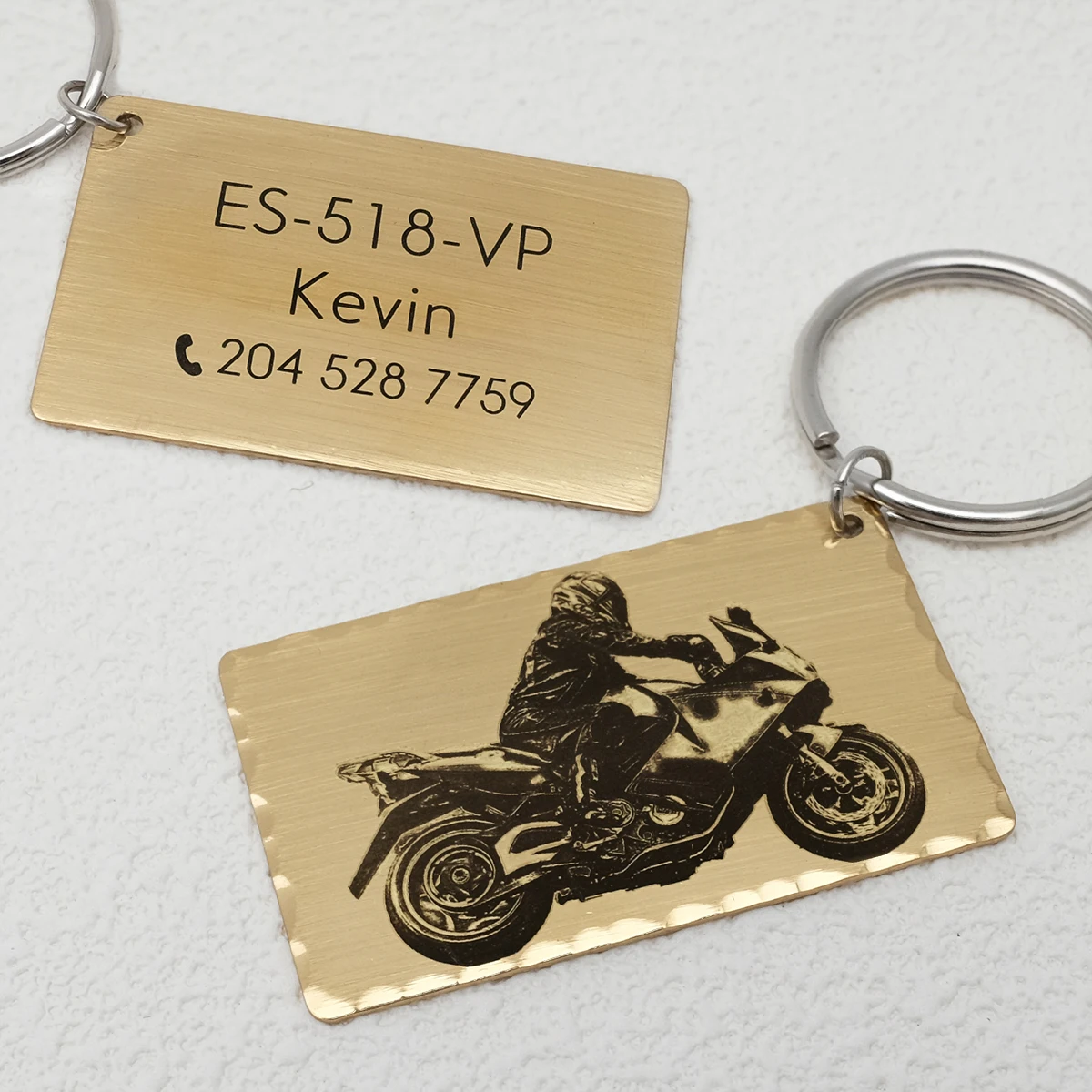 

Personalised Car Keychain, Car Number Plate Keyring, Handmade Motorcycle Key Chain, Car Reg New Driver Gift For Him Or Her
