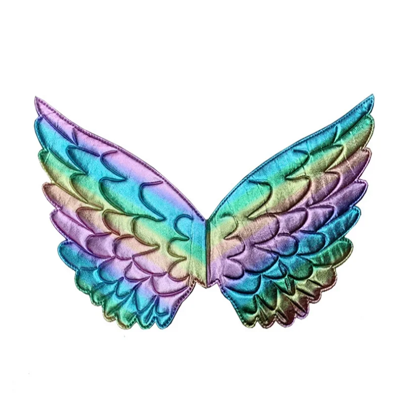 Костюм единорога золотые серебряные крылья для детей принцессы и феи девочек