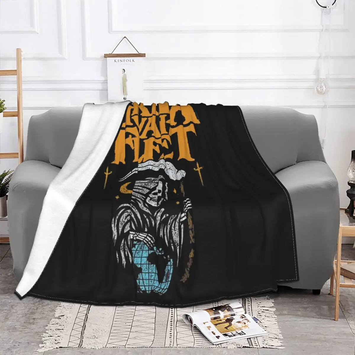 Greeta Van Fleet4 Greta Fleet рубашка Ретро музыкальное одеяло покрывало на кровать девочка Ins