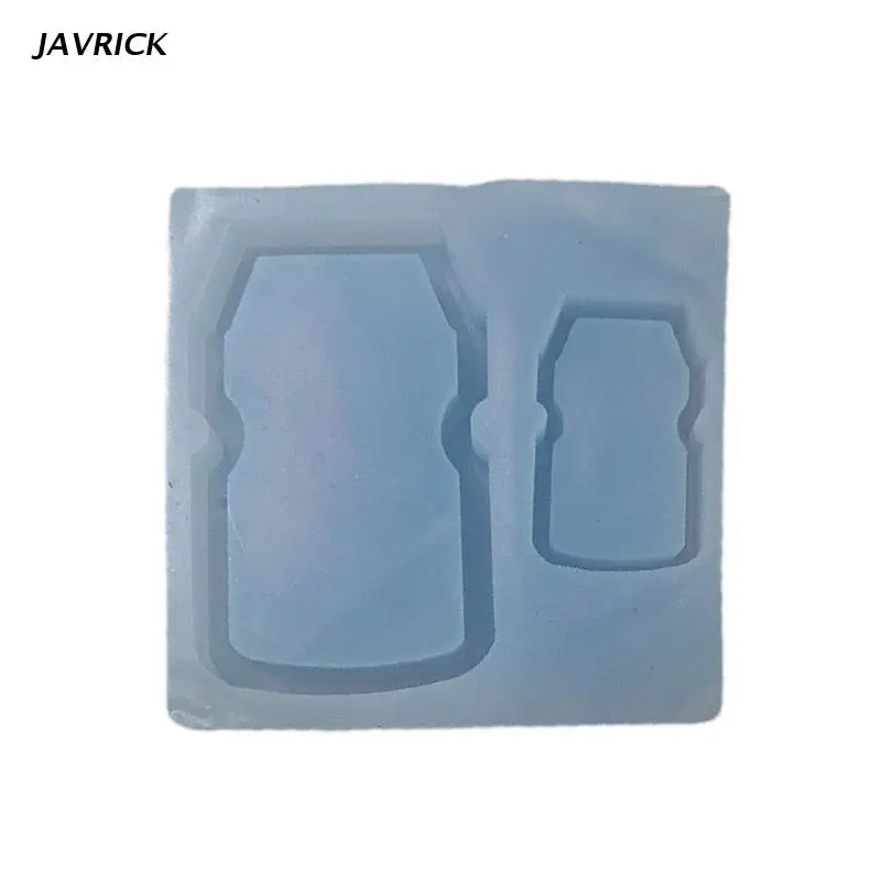 

Shiny Glossy Lactic Acid Little Bottle Silicone Epoxy Resin Mold DIY Keychain
