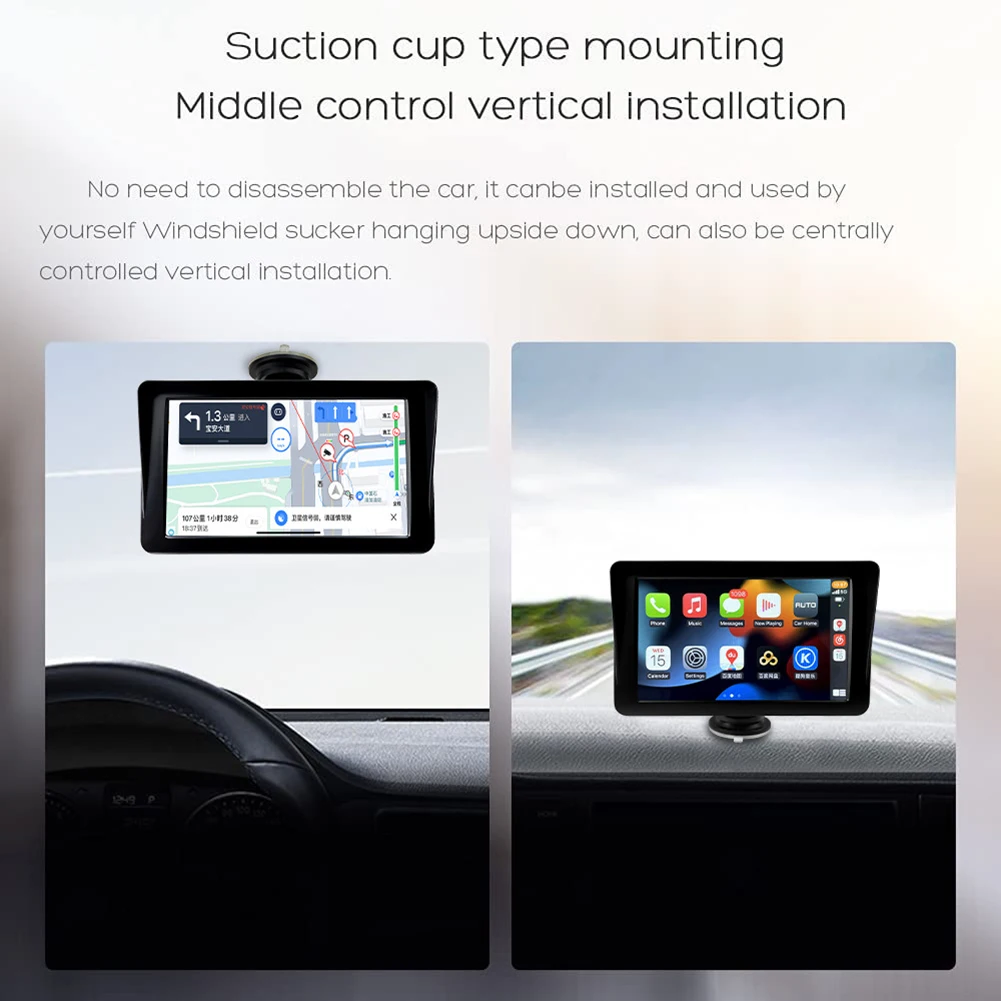 

Carplay Car Touch Screen 7 Inches AN Auto Player Bluetooth Car Wireless Touch Screen Support USB/MP3/MP4/AVI/DIVX High Quality