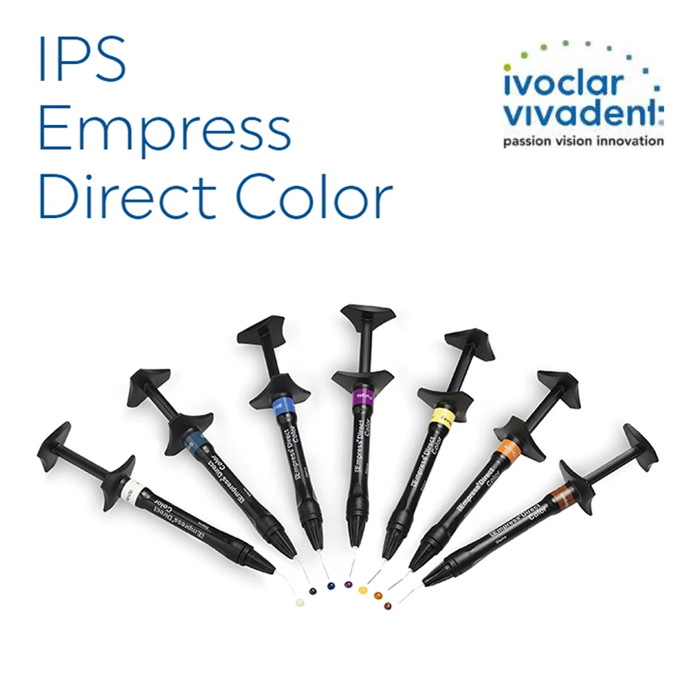 

Прямой стоматологический композитный материал ivoclear Ivoclar Vivadent IPS Empress 1 г стоматологический инструмент легкий полимерный материал