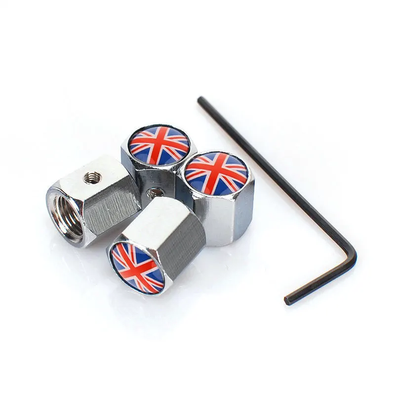 

For Tesla Model Y X S 3 4pcs Tire Dust Caps Aluminum Alloy Valve Stem Cap Anti-Corrosion Leak-Proof Car Tire Accessory