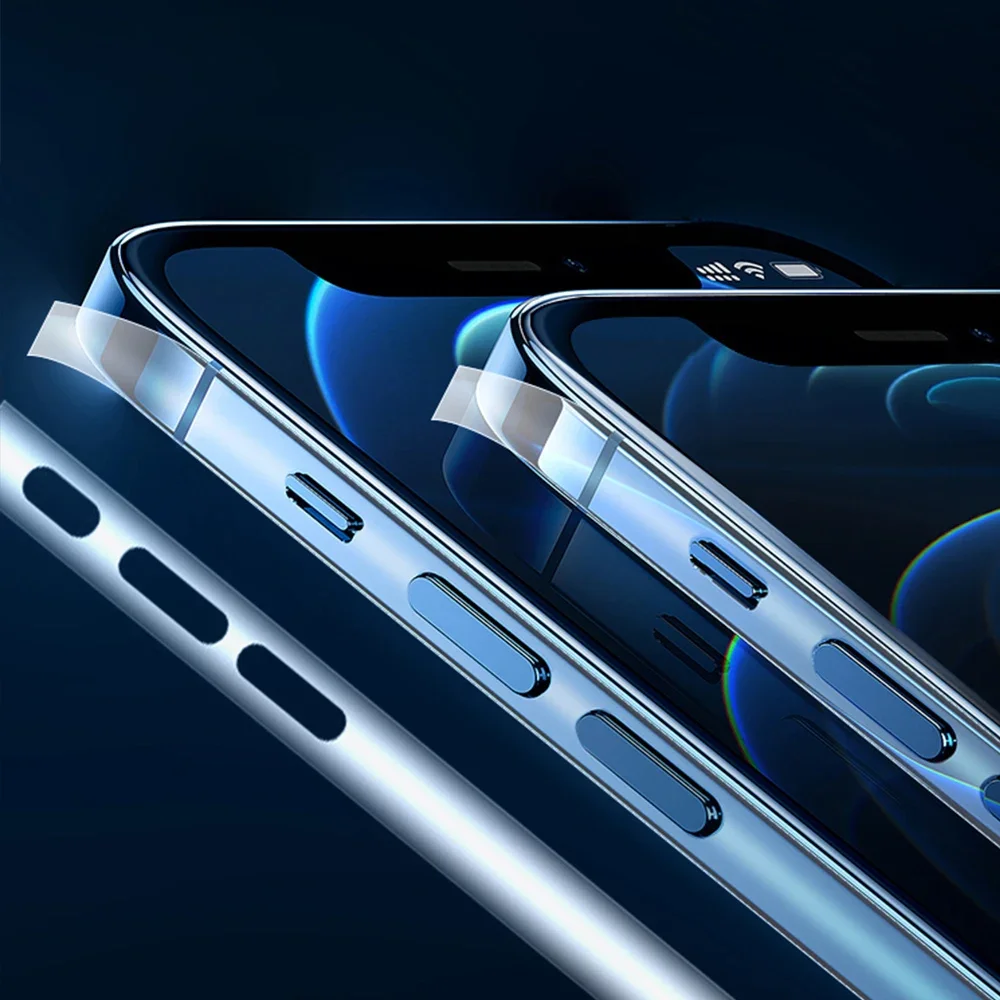 1-10 шт. ультратонкие гидрогелевые пленки в мягкой рамке для iPhone 16 Plus 16Pro MAX