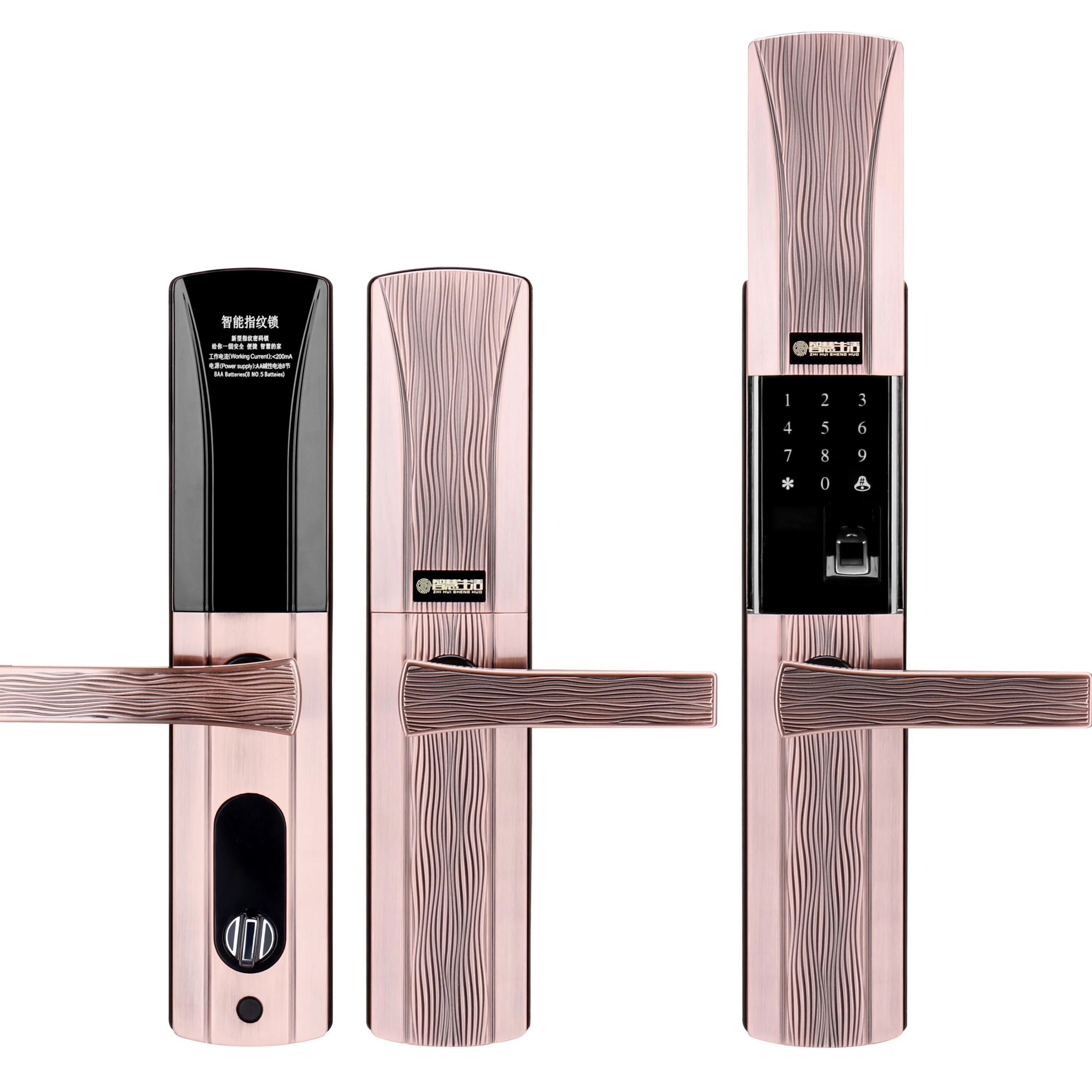 

Smart fingerprint door lock for home security system