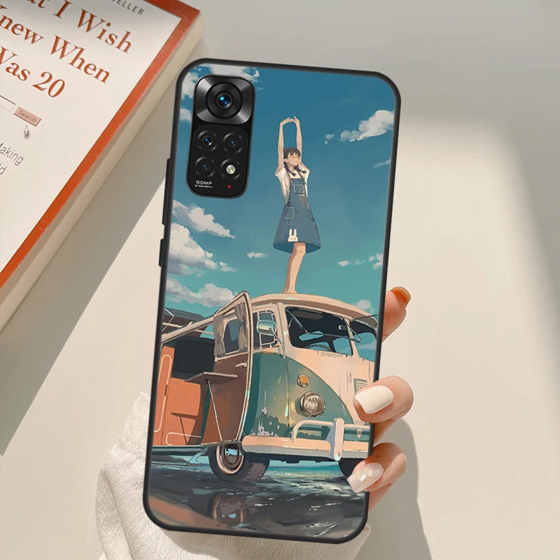 Чехол для Xiaomi Redmi Note 11 10 9 8 Pro 11S 10S 9S 8T K50 K40 9A 9C 10A 10C