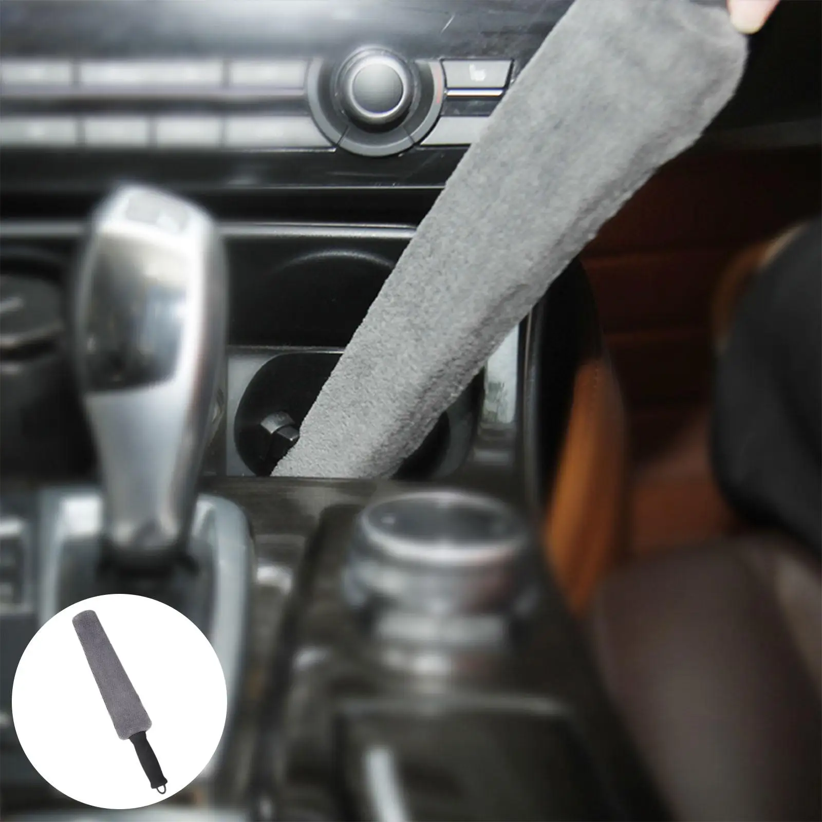 

Щетка для чистки воздуховода из кораллового флиса инструменты для очистки интерьера для центрального зазора консоли