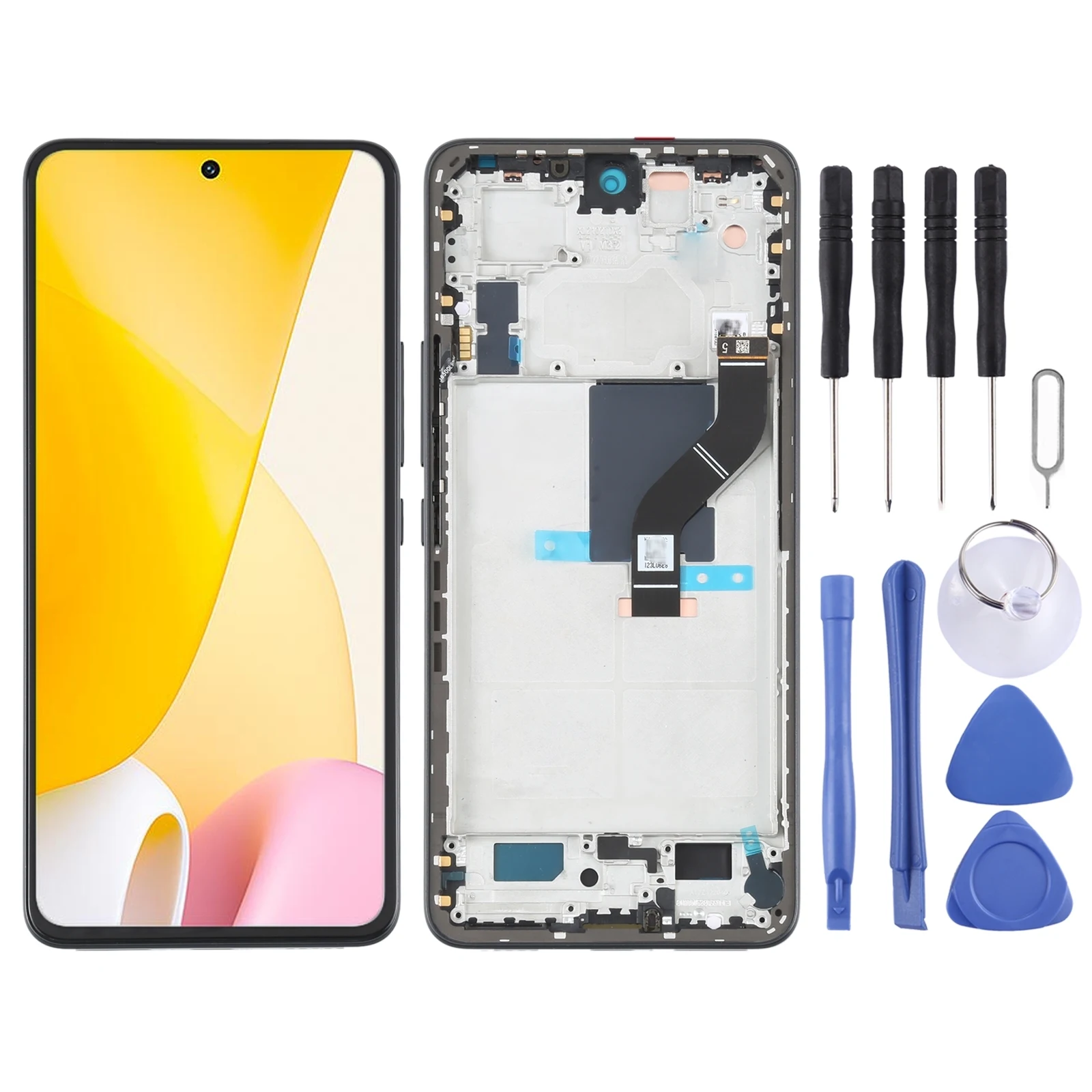 

Оригинальный ЖК-экран для Xiaomi 12 Lite дигитайзер Полный комплект с рамкой
