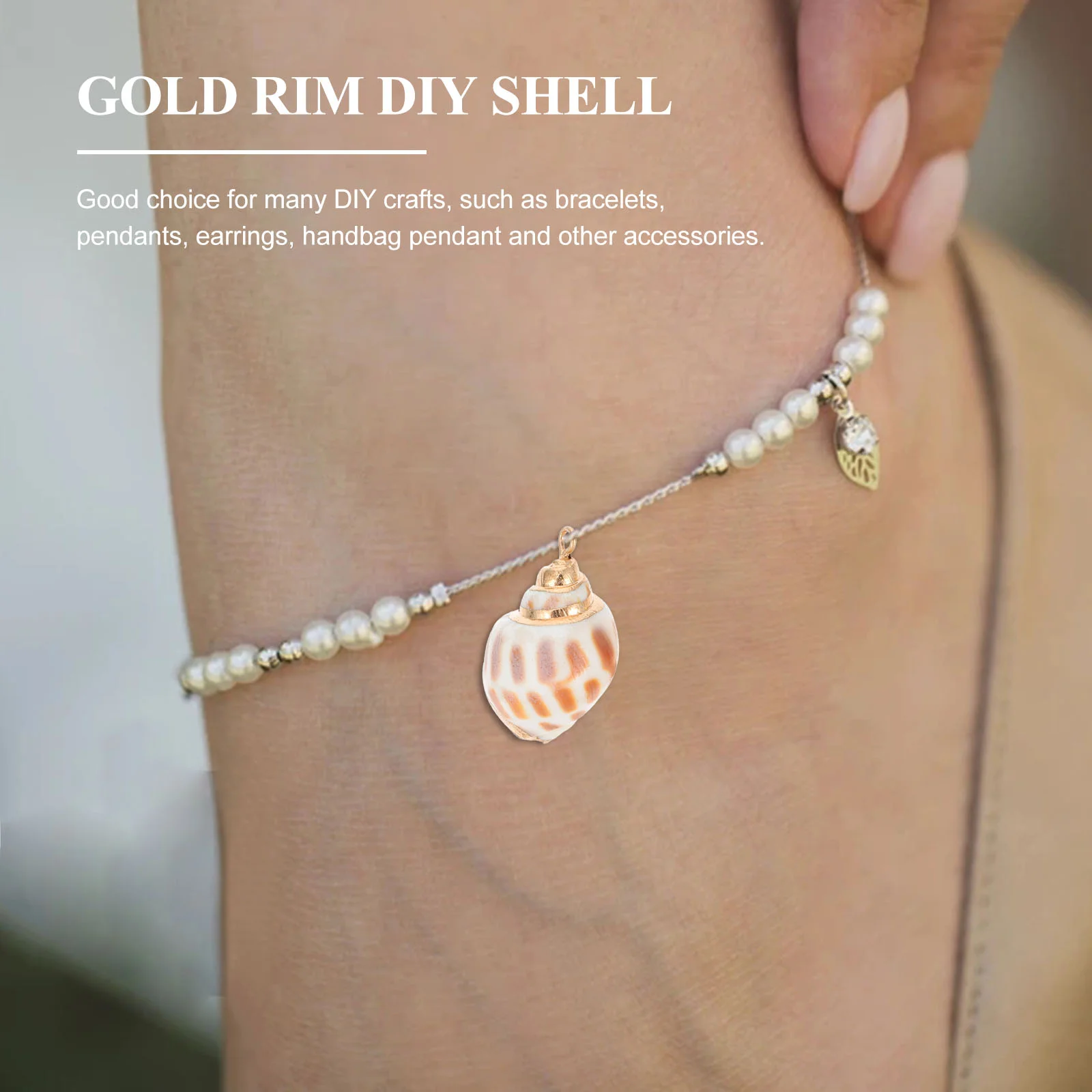 4 шт. аксессуары в виде ракушек морские серьги подвески ювелирные изделия