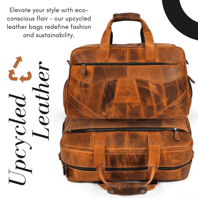 Genuine Leather Duffle Bag 20