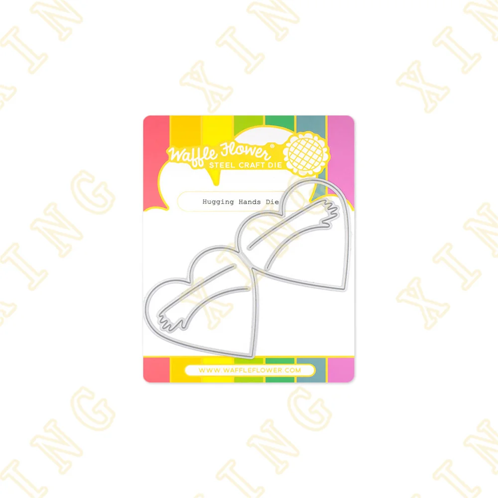 

Hugging Hands Metal Craft Cutting Die DIY Scrapbook Paper Diary Decoration Card Handmade Embossing New Product 2023 Hot Selling