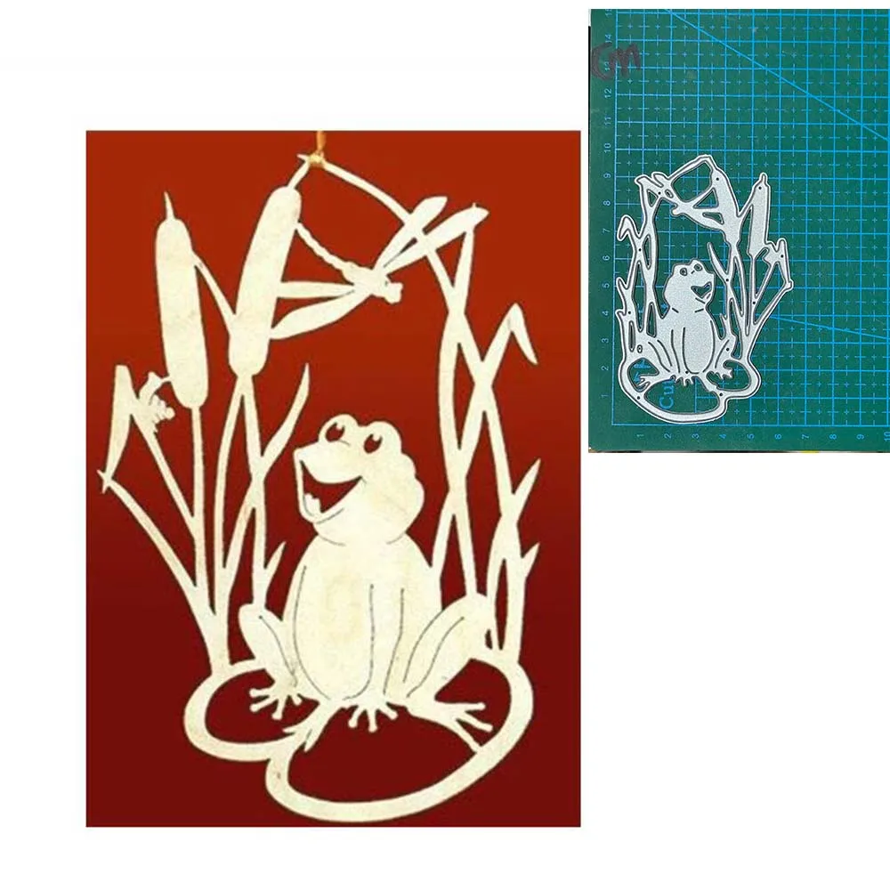 

Metal Cutting Dies Mold Animal Frog decorate Scrapbook Cuts Paper Craft Blade Punch Embossing Stencils DIY